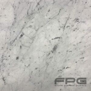 Bianco Goia Leather Marble